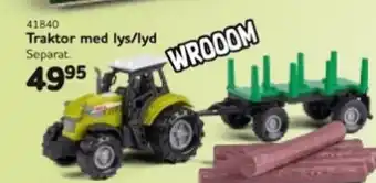 Buddy Leg Traktor med lys/lyd tilbud