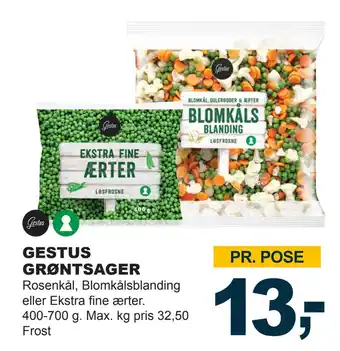 Let-Køb GESTUS GRØNTSAGER tilbud