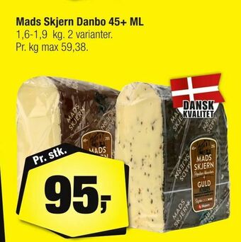 Calle Mads Skjern Danbo 45+ ML tilbud