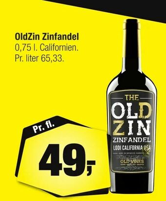Calle OldZin Zinfandel tilbud