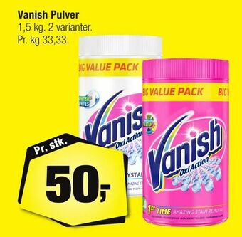 Calle Vanish Pulver tilbud