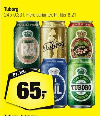 Calle Tuborg tilbud