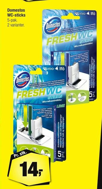 Calle Domestos WC-sticks tilbud