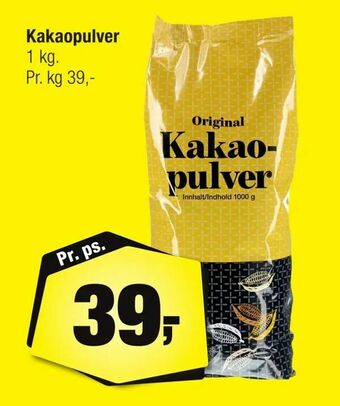 Calle Kakaopulver tilbud