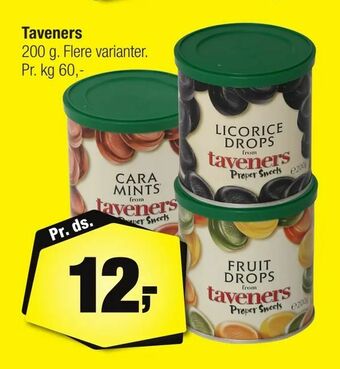 Taveners