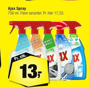 Calle Ajax Spray tilbud