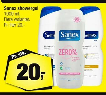 Calle Sanex showergel tilbud