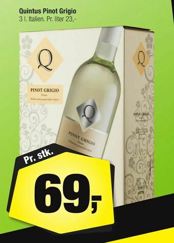 Calle Quintus Pinot Grigio tilbud