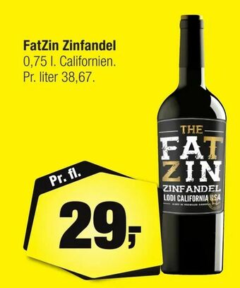 Calle FatZin Zinfandel tilbud