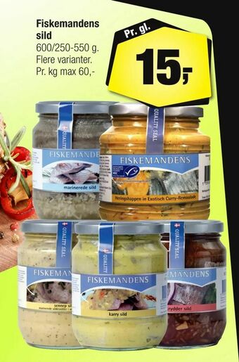 Calle Fiskemandens sild tilbud