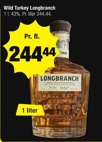Calle Wild Turkey Longbranch tilbud