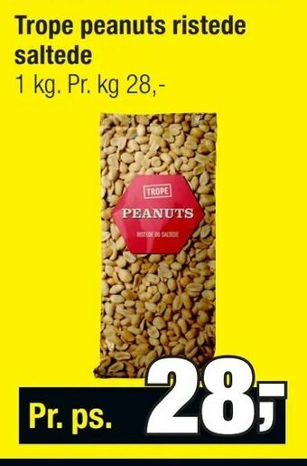 Calle Trope peanuts ristede saltede tilbud