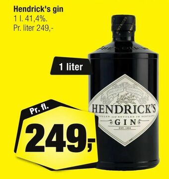 Calle Hendrick's gin tilbud