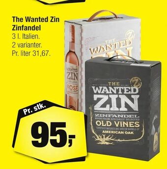 Calle The Wanted Zin Zinfandel tilbud