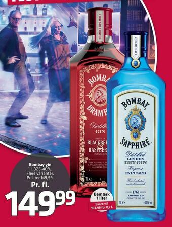 Fleggaard Bombay gin tilbud