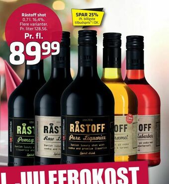 Fleggaard Råstoff shot tilbud