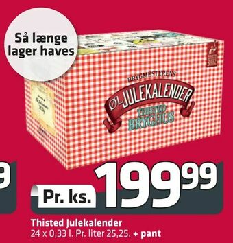 Fleggaard Thisted Julekalender tilbud