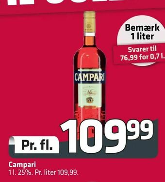 Fleggaard Campari tilbud