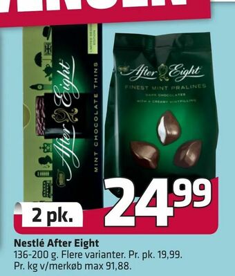 Fleggaard Nestlé After Eight tilbud