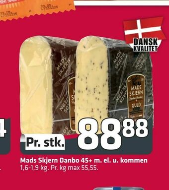 Fleggaard Mads Skjern Danbo 45+ m. el. u. kommen tilbud