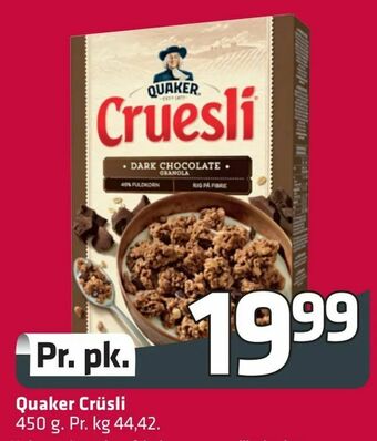 Fleggaard Quaker Crüsli tilbud