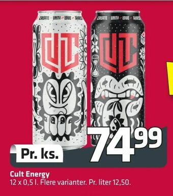Fleggaard Cult Energy tilbud