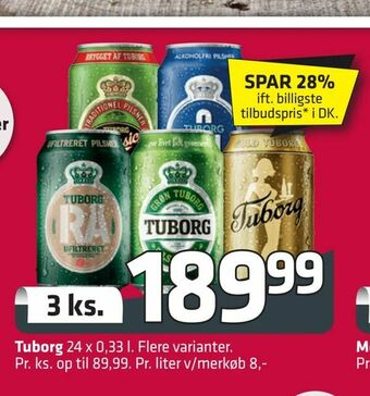 Fleggaard Tuborg tilbud