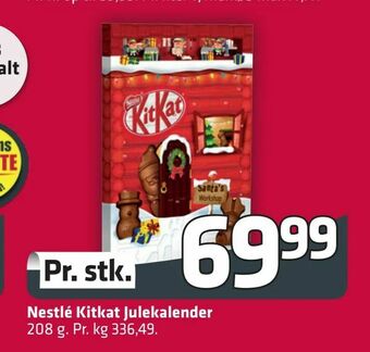 Fleggaard Nestlé Kitkat Julekalender tilbud