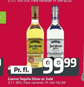 Fleggaard Cuervo Tequila Silver el. Gold tilbud