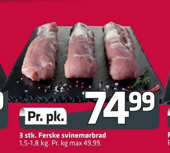 Fleggaard 3 stk. Ferske svinemørbrad tilbud