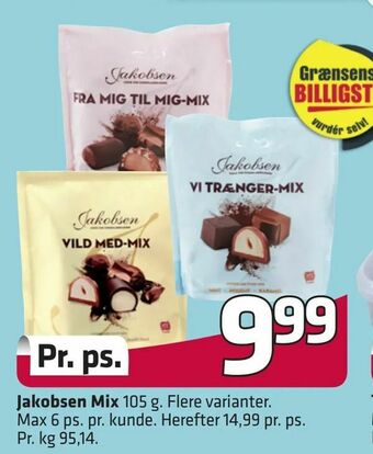 Fleggaard Jakobsen Mix tilbud