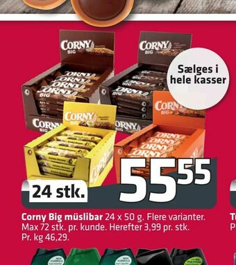 Fleggaard Corny Big müslibar tilbud