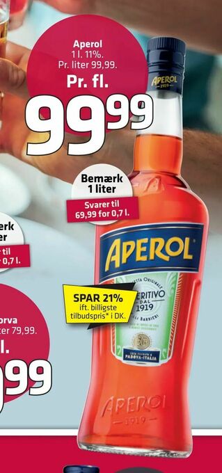 Fleggaard Aperol tilbud