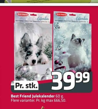 Fleggaard Best Friend Julekalender tilbud
