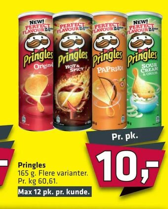 Fleggaard Pringles tilbud