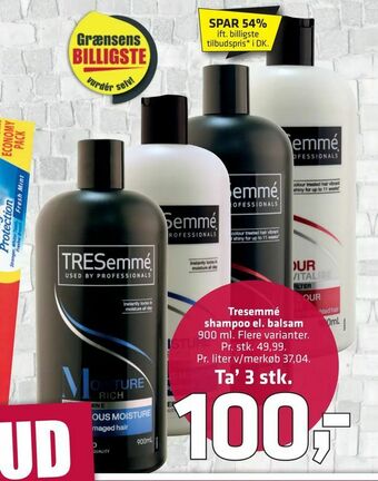 Fleggaard Tresemmé shampoo el. balsam tilbud