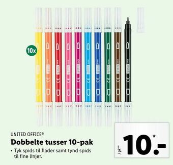 Let-Køb Dobbelte tusser 10-pak tilbud