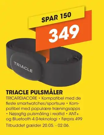 Expert TRIACLE PULSMÅLER tilbud