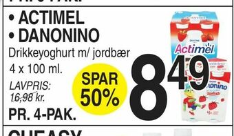 ABC Lavpris actimel • danonino tilbud