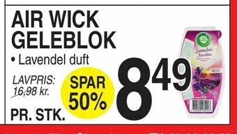 Air wick geleblok