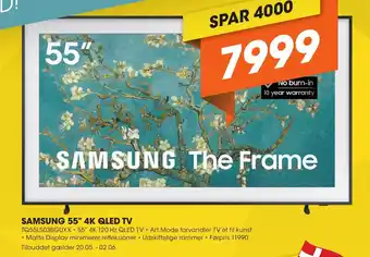 Expert SAMSUNG 55" 4K QLED TV tilbud