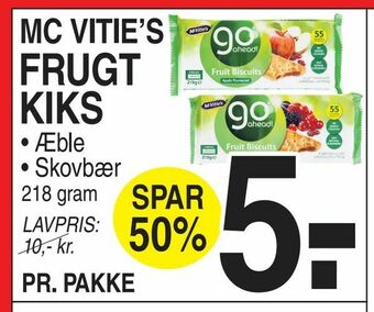 ABC Lavpris Frugt kiks tilbud