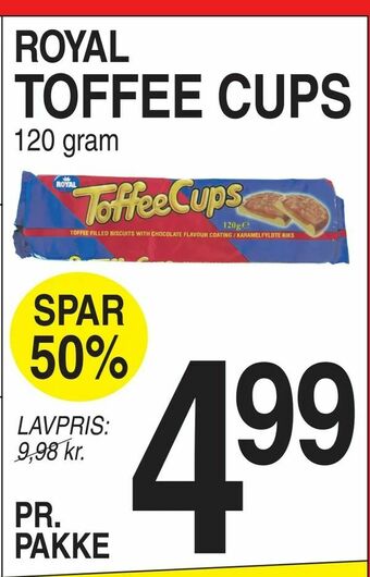 Toffee cups
