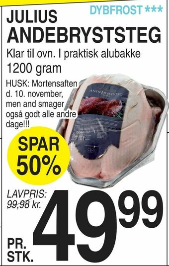 ABC Lavpris Andebryststeg tilbud