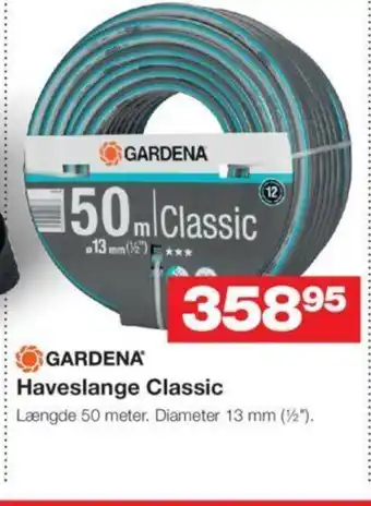 Bauhaus GARDENA Haveslange Classic tilbud