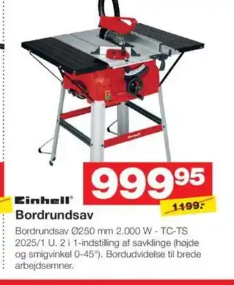 Bauhaus Bordrundsav tilbud