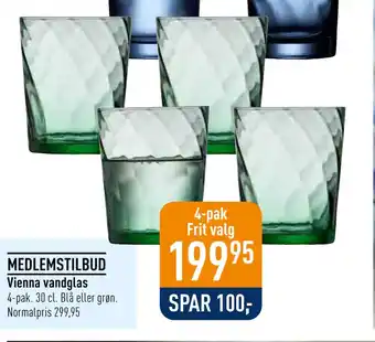 Imerco Vienna vandglas tilbud