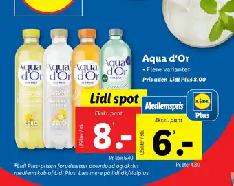 Lidl Aqua d‘Or tilbud