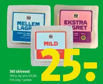 Coop 365 365 skiveost tilbud