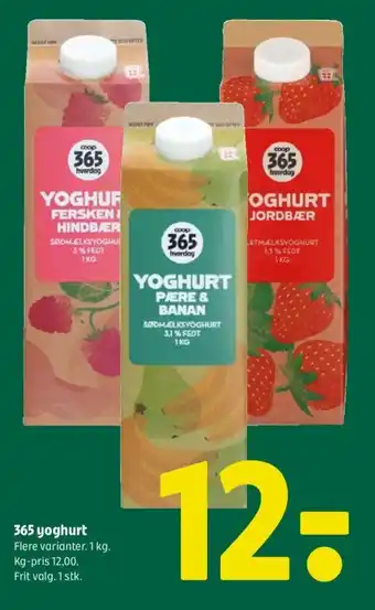 Coop 365 365 yoghurt tilbud